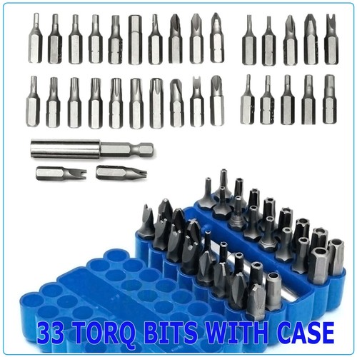 Torx bit set - 33, security