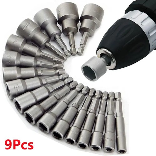 9pcs hex nut driver - driver, set