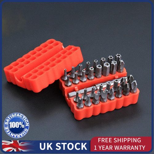 Torx bit set tamper proof - tamper,