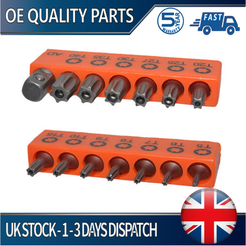 14x torx bit set - torx, hex