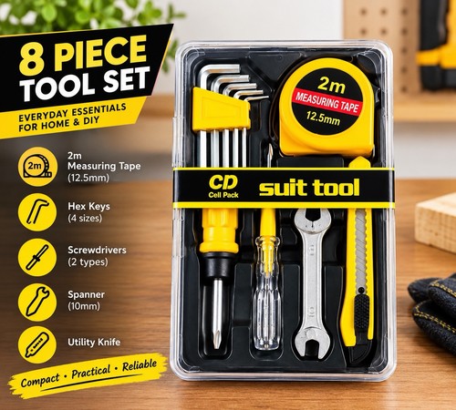 Chi suit tool 8pc - du,
