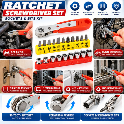 Ratcheting right angle - ratcheting,