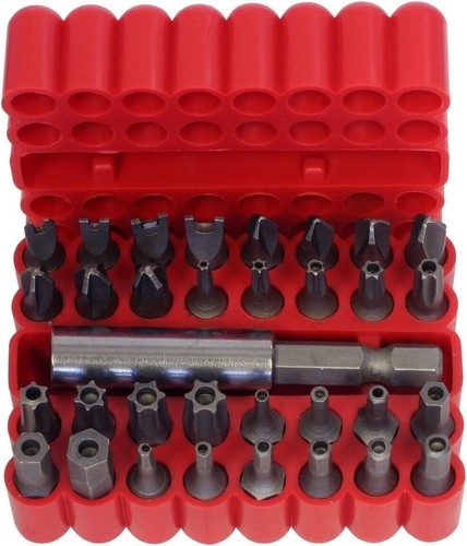 33pc security screwdriver - screwdriver, bit
