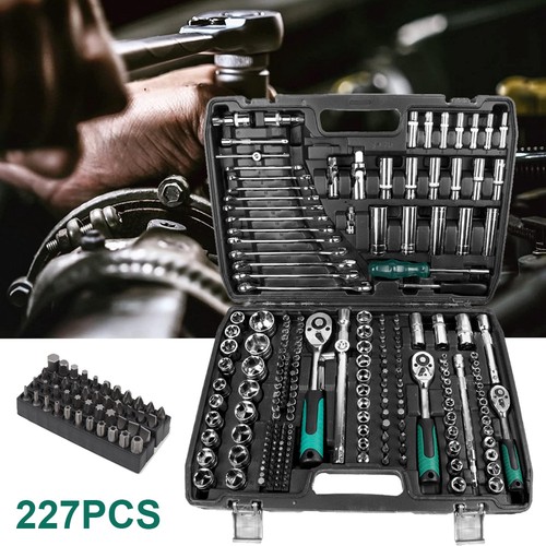 227pcs ratchet spanner socket - ratchet,