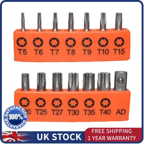 Torx bit set hex star - torx,